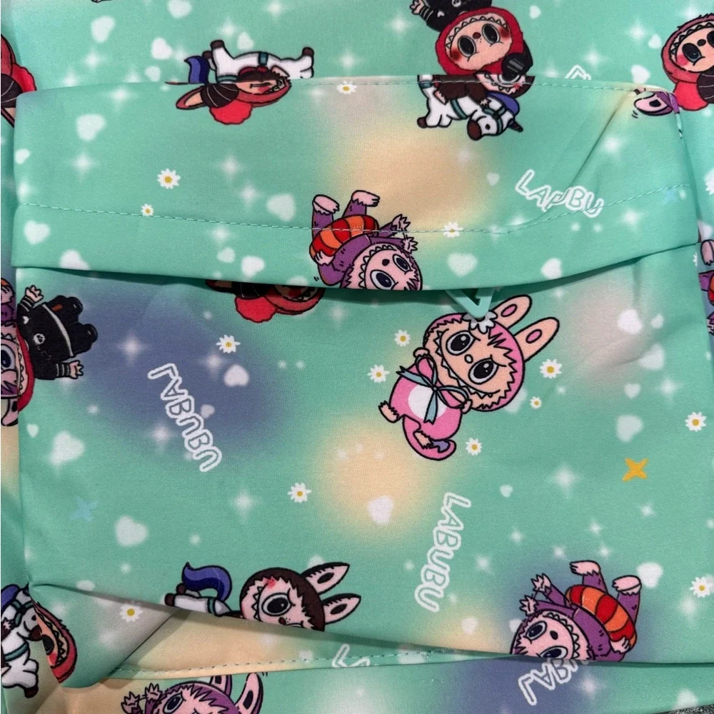 Labubu Mint Green Backpack with adorable celestial design, Brand New With Tags - Picture 3 of 14